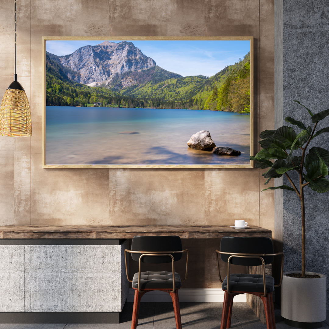 Leinwand Langbathsee