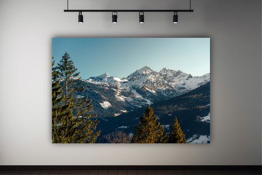 Winterruhe in den Alpen