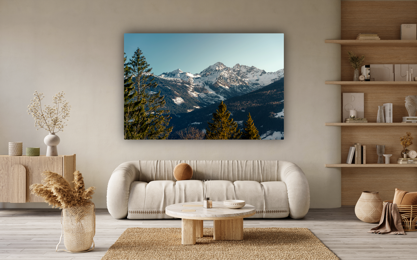 Winterruhe in den Alpen