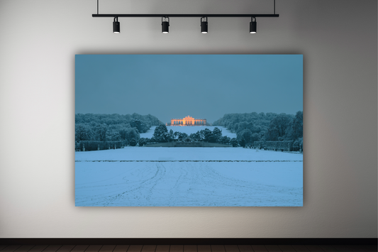 Winterstille über Schönbrunn